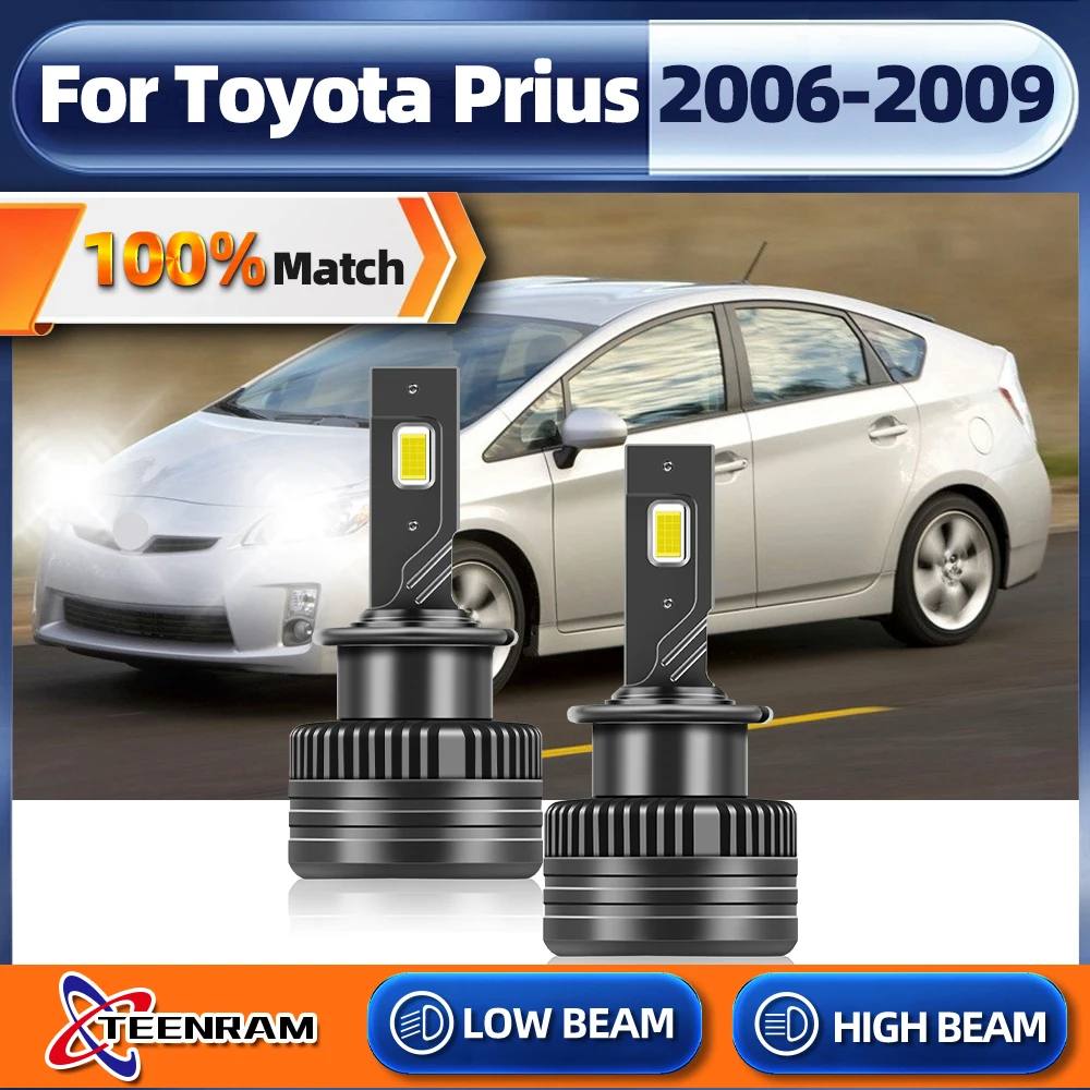 D4R Canbus LED Headlights Bulbs Turbo Car Light 120W 60000LM Auto Headlamp 6000K White For Toyota Prius 2006 2007 2008 2009
D4R Canbus LED Headlights Bulbs Turbo Car Light 120W 60000LM Auto Headlamp 6000K White For Toyota Prius 2006 2007 2008 2009