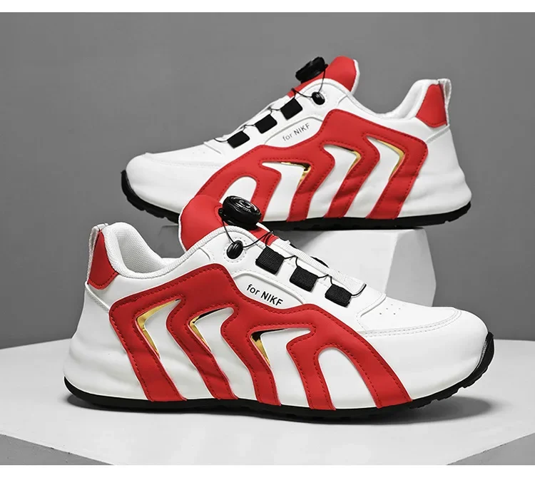 Men's Handmade Casual Sports Shoes Spring 2025 Lightweight Luxury Flat Sole Comfortable Versatile Fashionable Dad Trendy Shoes Men's Handmade Casual Sports Shoes Spring 2025 Lightweight Luxury Flat Sole Comfortable Versatile Fashionable Dad Trendy Shoes