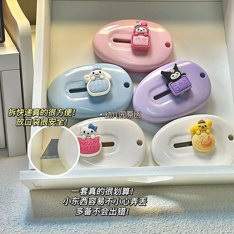 Cinnamoroll Kuromi Pompompurin Hello Kitty Pochacco My Melody Sanrio Cartoon Portable Art Knife Anime Plush Toys for Girl Gift
Cinnamoroll Kuromi Pompompurin Hello Kitty Pochacco My Melody Sanrio Cartoon Portable Art Knife Anime Plush Toys for Girl Gift