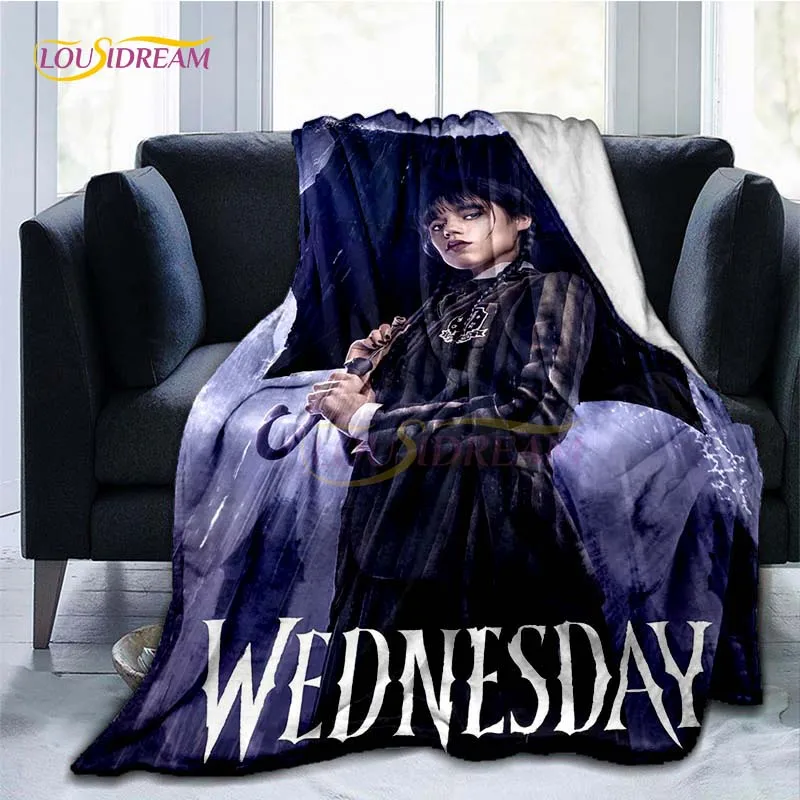 Hot Wednesday Addams Series Throw Blanket Horror Soft Blankets for Beds Home Decor Bedding Cover Picnic Blanket Kids Gift
Hot Wednesday Addams Series Throw Blanket Horror Soft Blankets for Beds Home Decor Bedding Cover Picnic Blanket Kids Gift