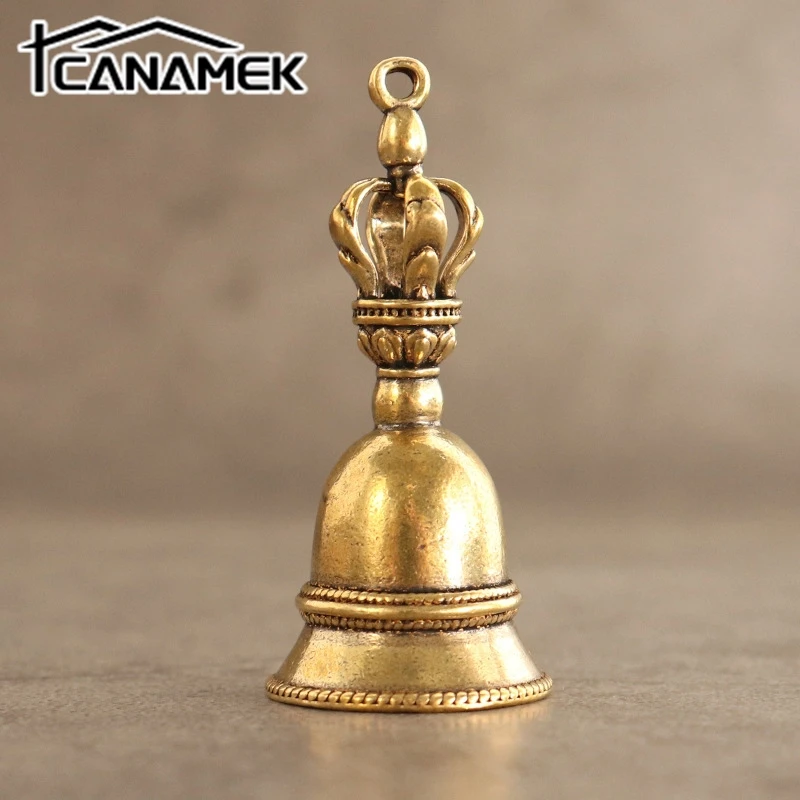 1PC Tibetan Bronze Bell Antique Bell Christmas Tree Pendant Brass Handicraft Bell Wind Bell Shui Feng Bells For Decoration
1PC Tibetan Bronze Bell Antique Bell Christmas Tree Pendant Brass Handicraft Bell Wind Bell Shui Feng Bells For Decoration