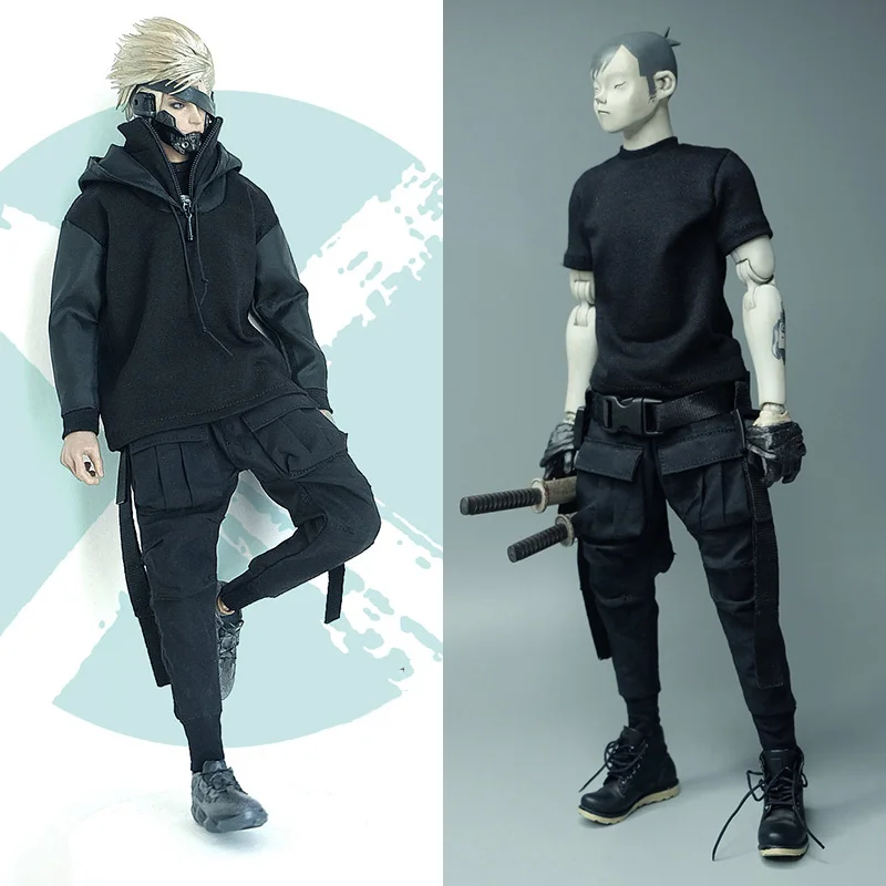 CROWDHTOYS 1/6 Male Soldier Trend Coat T-Shirt Big Pocket Pencil Pants With Multifunction Belt Model for 12‘’ Action Figure Body
CROWDHTOYS 1/6 Male Soldier Trend Coat T-Shirt Big Pocket Pencil Pants With Multifunction Belt Model for 12‘’ Action Figure Body