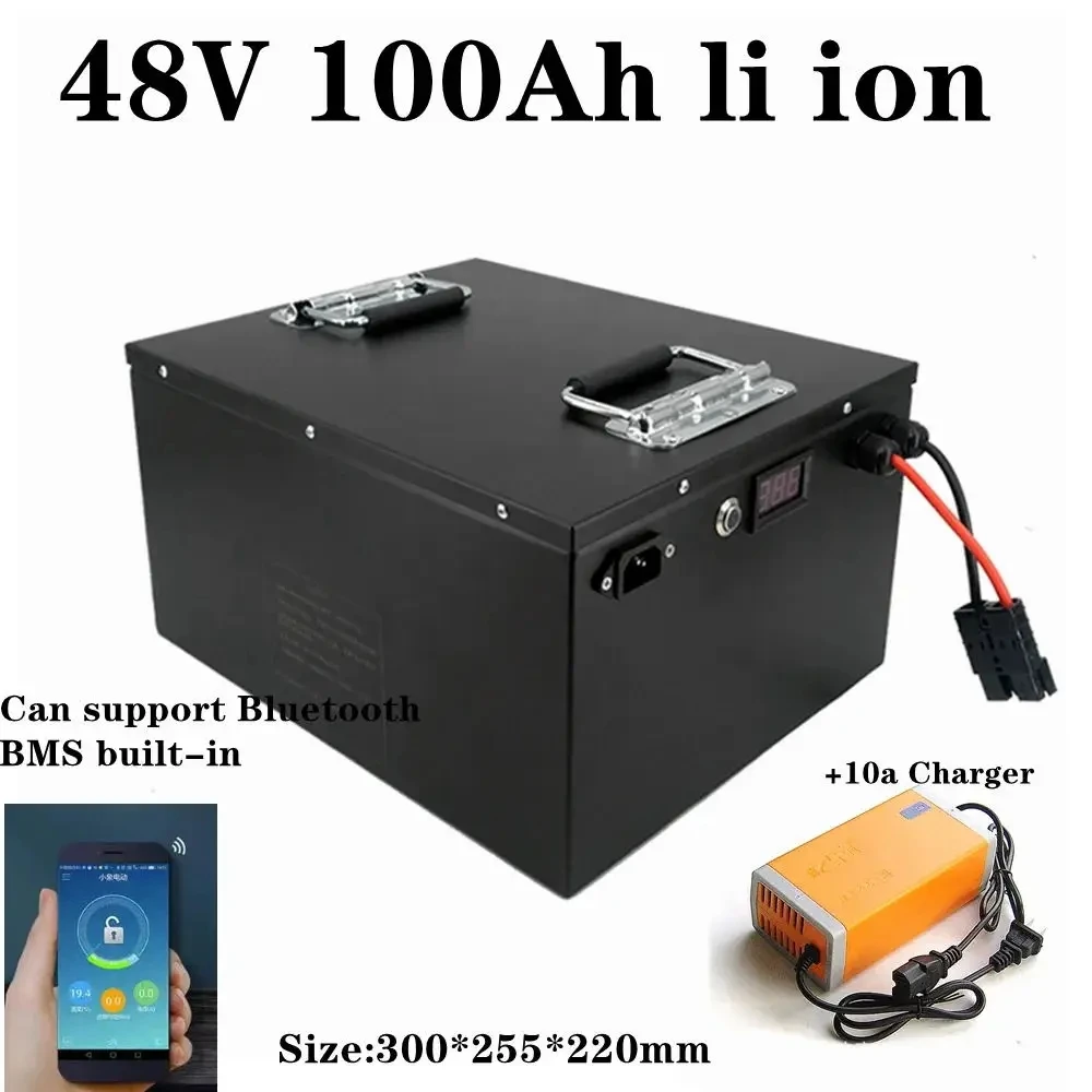 Аккумулятор 48 В, 5000 Ач, bluetooth, приложение BMS RS485, связь для солнечной энергии Вт + зарядное устройство 10 А
Аккумулятор 48 В, 5000 Ач, bluetooth, приложение BMS RS485, связь для солнечной энергии Вт + зарядное устройство 10 А