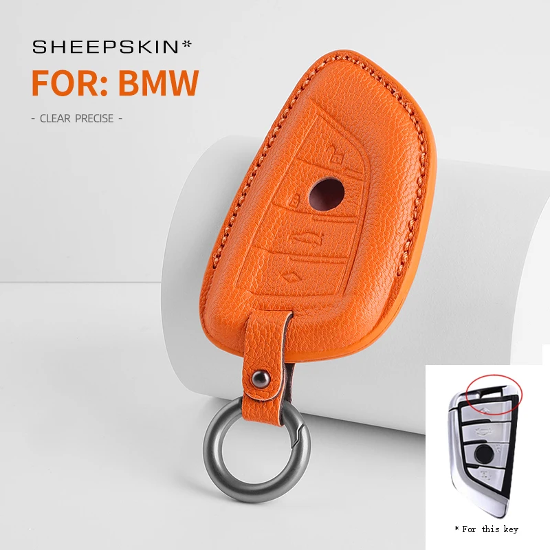 Sheepskin Car Key Case Bag For BMW 1 5 6 7 Series G20 G30 G11 F15 F16 G01 G02 F48 X1 X4 X5 X6 X7 Keychain Accessories
Sheepskin Car Key Case Bag For BMW 1 5 6 7 Series G20 G30 G11 F15 F16 G01 G02 F48 X1 X4 X5 X6 X7 Keychain Accessories