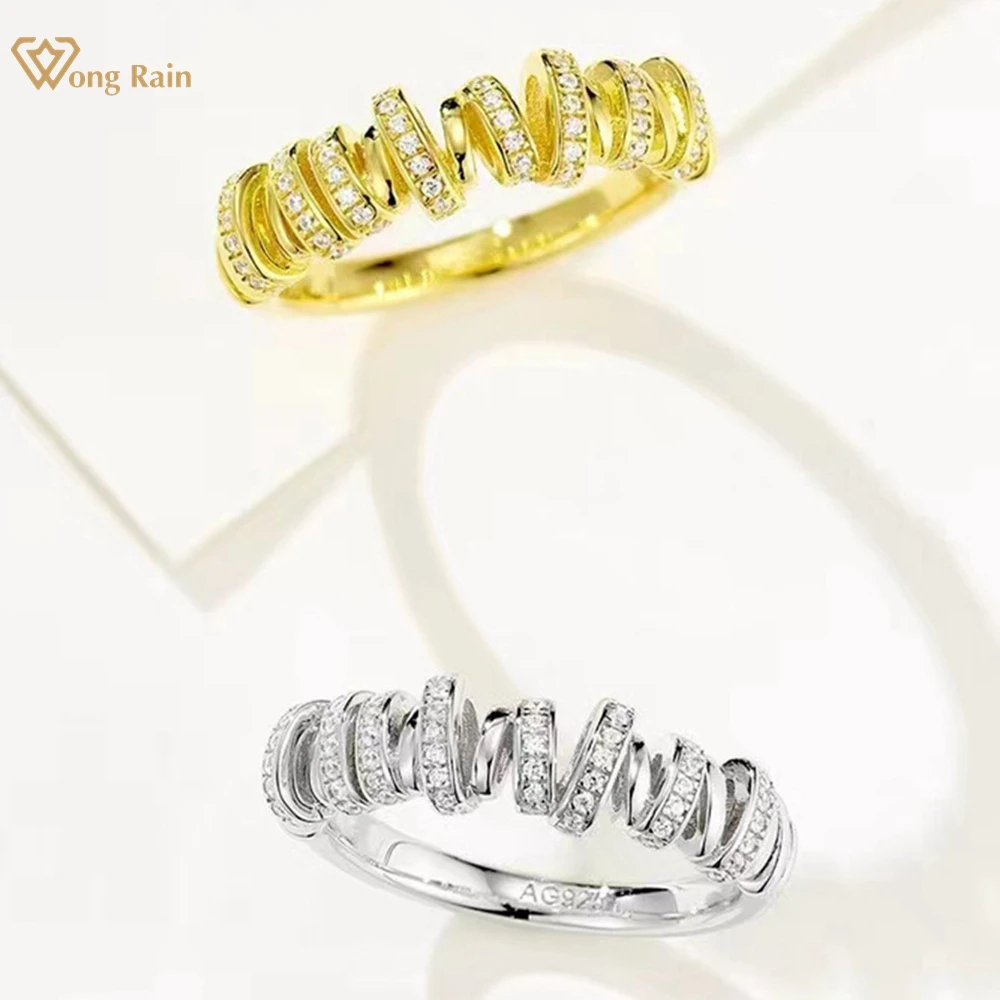 Wong Rain 18K Gold Plated 925 Sterling Silver Lab Sapphire Gemstone Fashion Ring Fine Jewelry for Women Wedding Party Wholesale
Wong Rain 18K Gold Plated 925 Sterling Silver Lab Sapphire Gemstone Fashion Ring Fine Jewelry for Women Wedding Party Wholesale