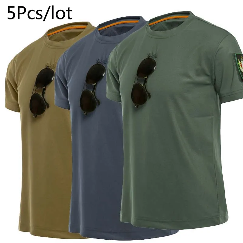 Tactical T-Shirts Men Sport Breathable Outdoor Military Tee Quick Dry Short Sleeve Shirt Hunting Combat Men Clothing
Tactical T-Shirts Men Sport Breathable Outdoor Military Tee Quick Dry Short Sleeve Shirt Hunting Combat Men Clothing