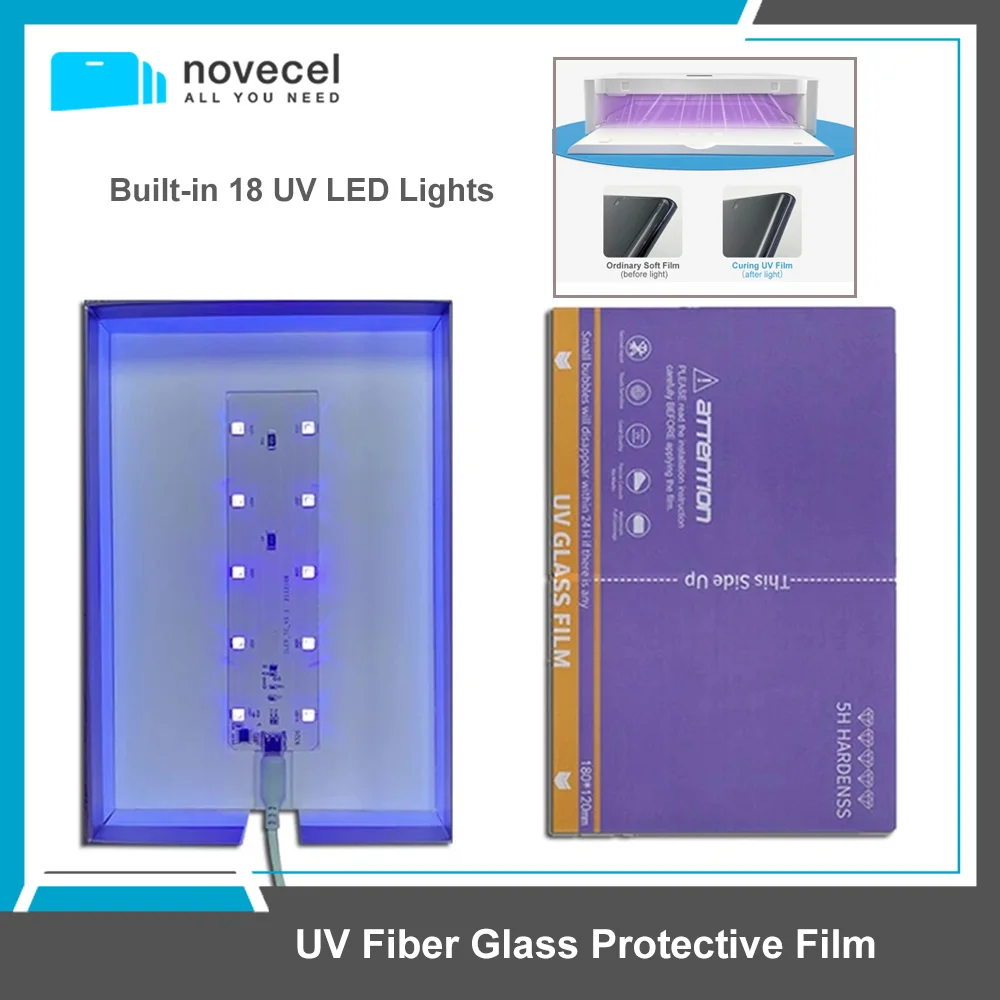 Novecel 25pcs High Quality UV Fiber Glass Protective Film With UV Lamp LCD Screen Protector for Machine Plotter Cutter
Novecel 25pcs High Quality UV Fiber Glass Protective Film With UV Lamp LCD Screen Protector for Machine Plotter Cutter