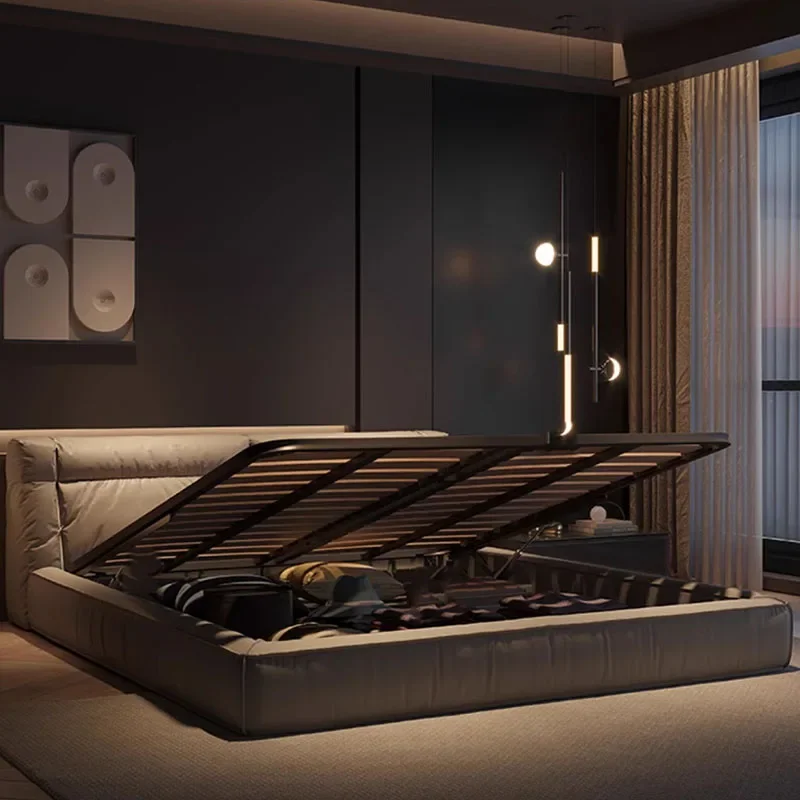 Nordic Royal Queen Double Bed Drawers High End Luxury Aesthetic Double Bed Kids Sleeping Cama Matrimonio Bedroom Furniture
Nordic Royal Queen Double Bed Drawers High End Luxury Aesthetic Double Bed Kids Sleeping Cama Matrimonio Bedroom Furniture