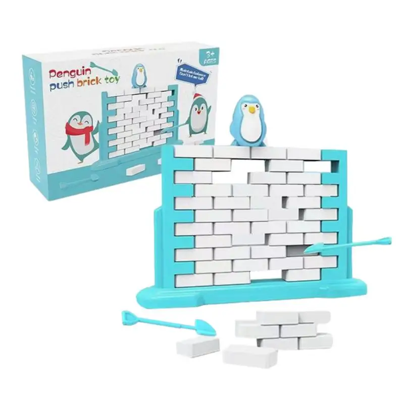 Brick Wall Toy Funny Stacking Brick Toy For Kids Parent-child Interactive Toy For Boys Girls Teens Kids Adult For Home Traveling
Brick Wall Toy Funny Stacking Brick Toy For Kids Parent-child Interactive Toy For Boys Girls Teens Kids Adult For Home Traveling