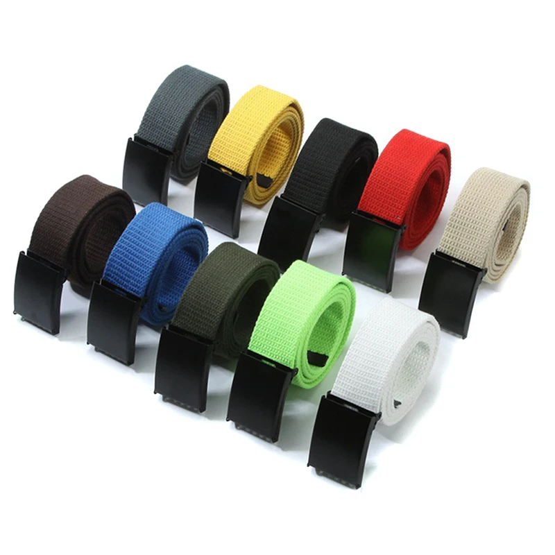 High Quality Male Casual Buckle Belts Fashion Unisex Army Tactical Waist Belt Men Belt Canvas Webbing Waistband Colorfu
High Quality Male Casual Buckle Belts Fashion Unisex Army Tactical Waist Belt Men Belt Canvas Webbing Waistband Colorfu