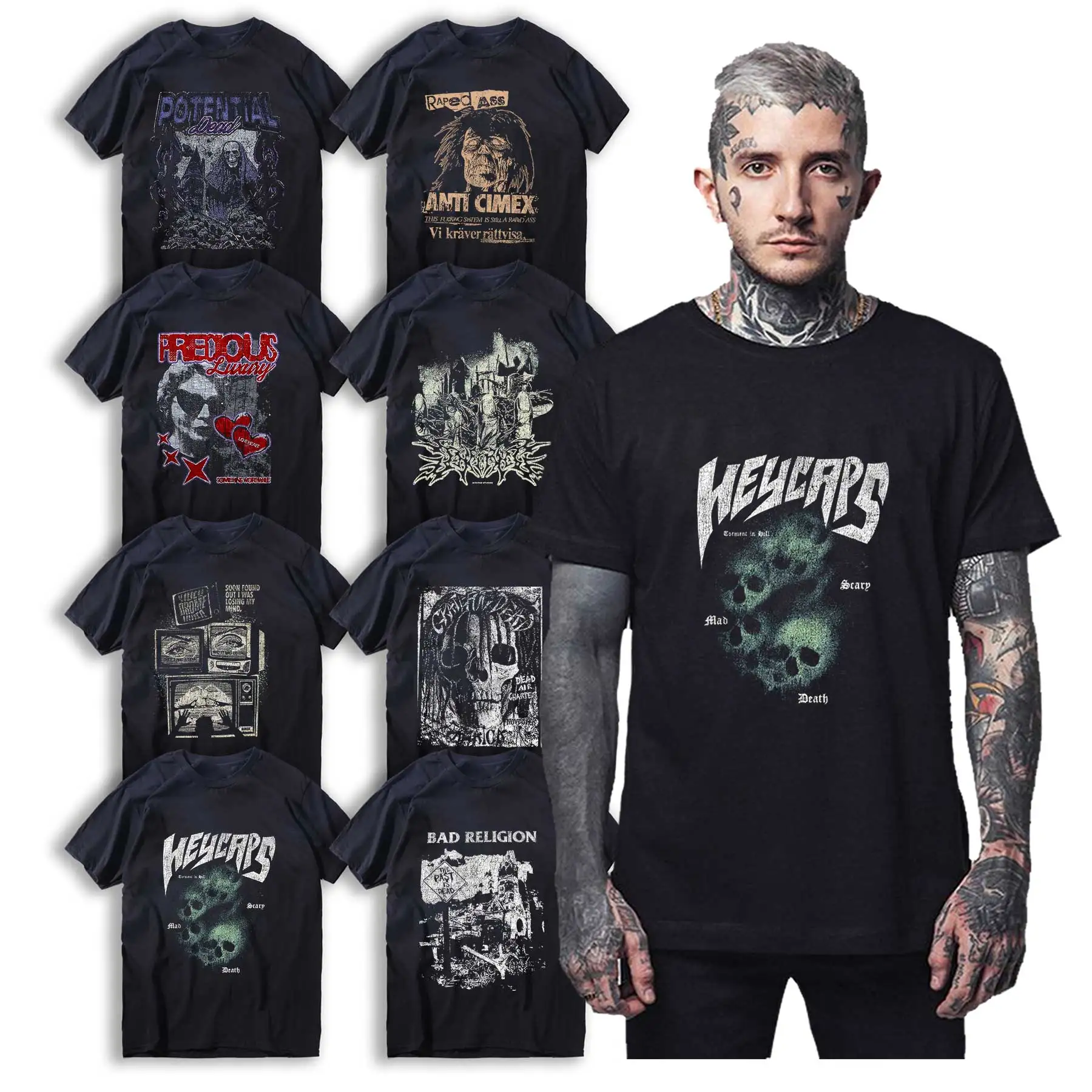 Cotton Big Size GRUNGE SKULL cool Graphic Unisex T-Shirt streetwear SKULL men T Shirt cotton summer Tee Shirt For Man btgP150
Cotton Big Size GRUNGE SKULL cool Graphic Unisex T-Shirt streetwear SKULL men T Shirt cotton summer Tee Shirt For Man btgP150