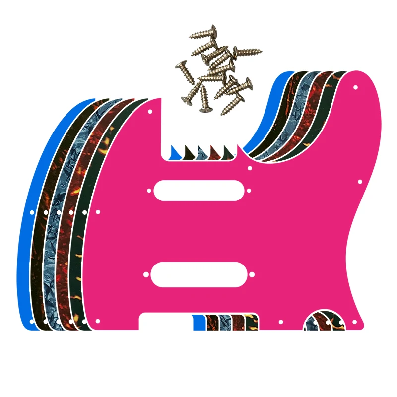 XinYue Custom Guitar Parts - For US 8 Screw Holes Nashville SS Single Pickups Tele Guitar Pickguard Scratch Plate Flame Pattern
XinYue Custom Guitar Parts - For US 8 Screw Holes Nashville SS Single Pickups Tele Guitar Pickguard Scratch Plate Flame Pattern