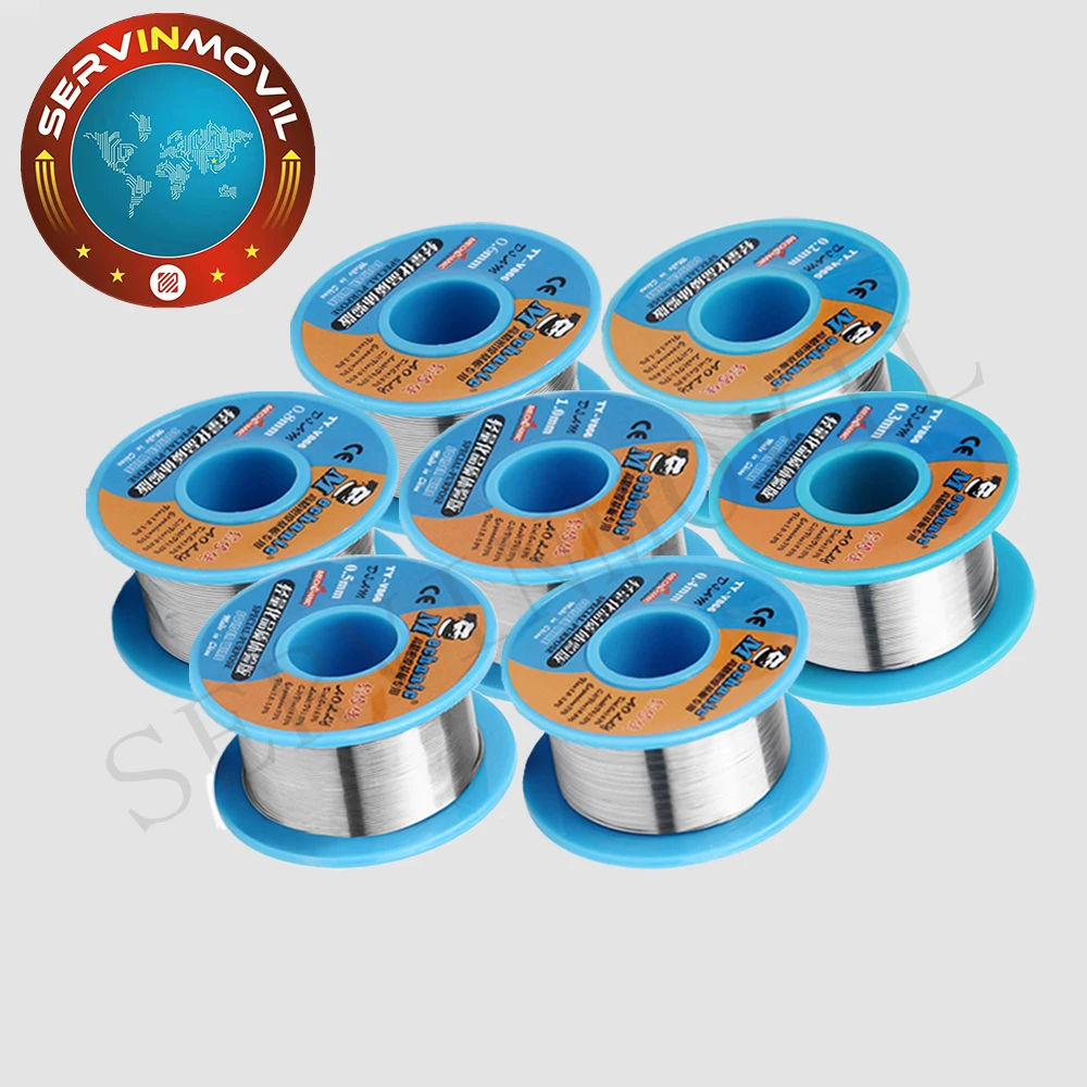 Lead solder wire MECHANIC TY-V866 40G 0.3 0.4 0.5 0.6 0.8 1.0MM rosin core low temperature auxiliary flux solder wire service
Lead solder wire MECHANIC TY-V866 40G 0.3 0.4 0.5 0.6 0.8 1.0MM rosin core low temperature auxiliary flux solder wire service