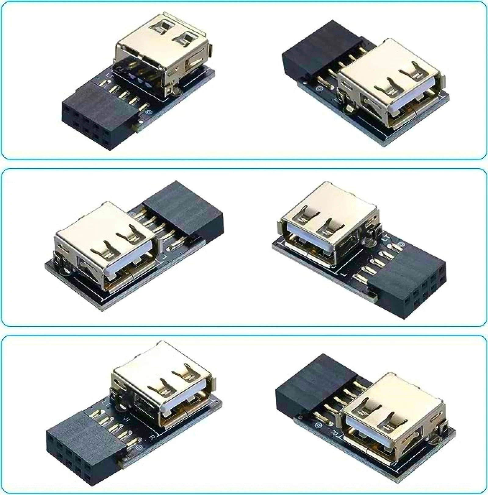 USB to 9 Pin Adapter Card USB 2.0 Expansion Board Motherboard USB 2.0 A to 9 Pin Converter For Dongle Wireless Mouse Receiver
USB to 9 Pin Adapter Card USB 2.0 Expansion Board Motherboard USB 2.0 A to 9 Pin Converter For Dongle Wireless Mouse Receiver