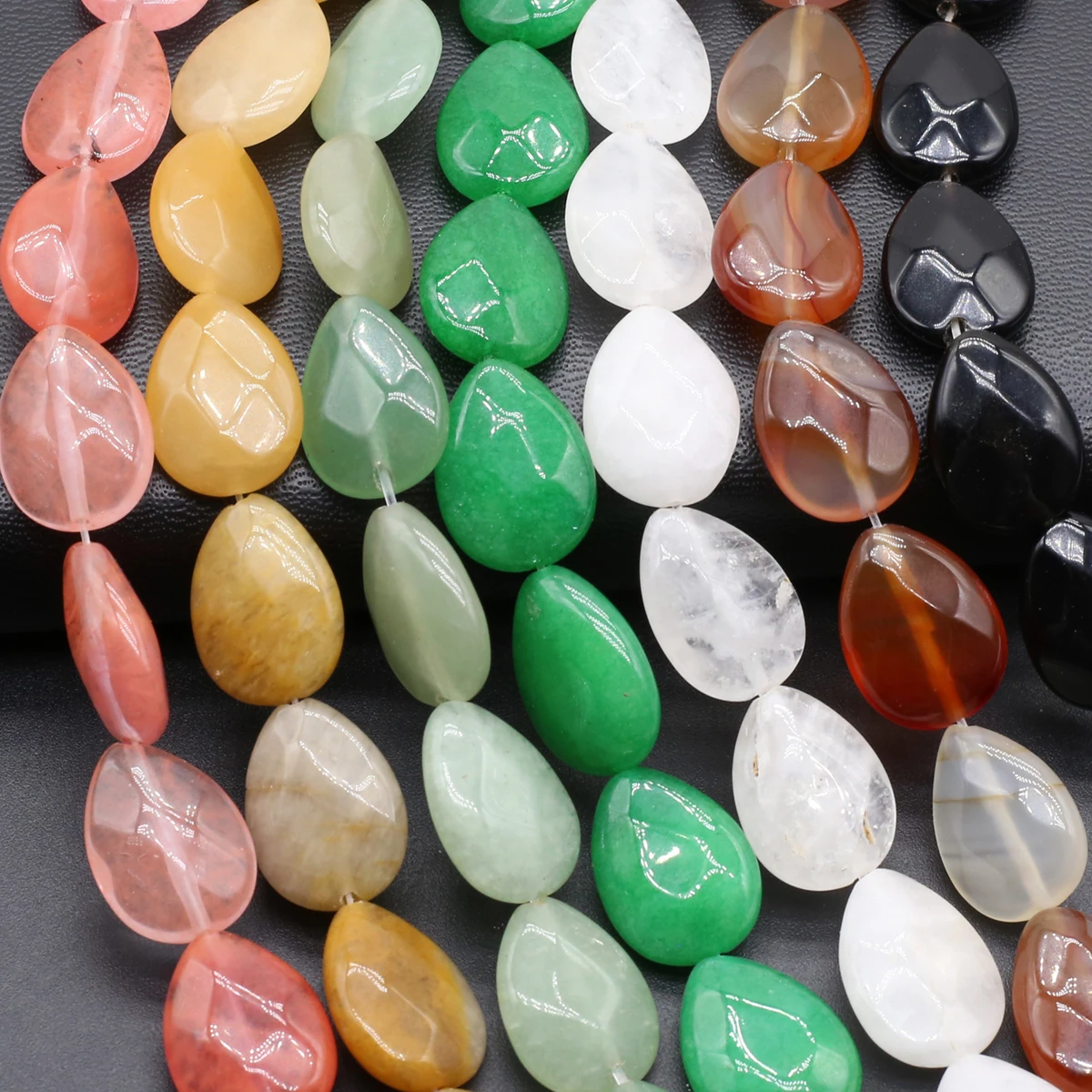 Droplet Shaped Natural Crystal Bule Turquoise Agate Jade Bead Faceted Jewelry Making Necklace Earrings Bracelet Accessories Gift
Droplet Shaped Natural Crystal Bule Turquoise Agate Jade Bead Faceted Jewelry Making Necklace Earrings Bracelet Accessories Gift