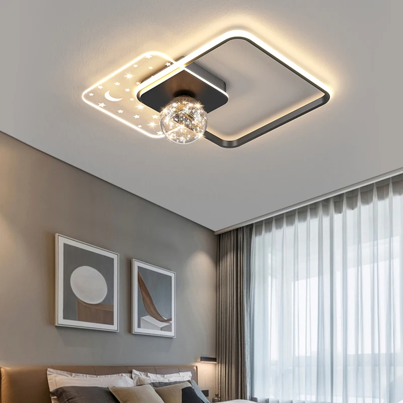 Nordic Bedroom LED Ceiling Lights Atmosphere Living Room Lamp 2023 New Simple Master Lighting Home Fixtures
Nordic Bedroom LED Ceiling Lights Atmosphere Living Room Lamp 2023 New Simple Master Lighting Home Fixtures