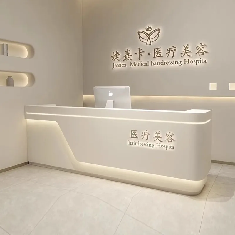 European Computer Reception Desks Front Beauty Salon Luxury Reception Desks Checkout Escritorios De Oficina Salon Furniture
European Computer Reception Desks Front Beauty Salon Luxury Reception Desks Checkout Escritorios De Oficina Salon Furniture