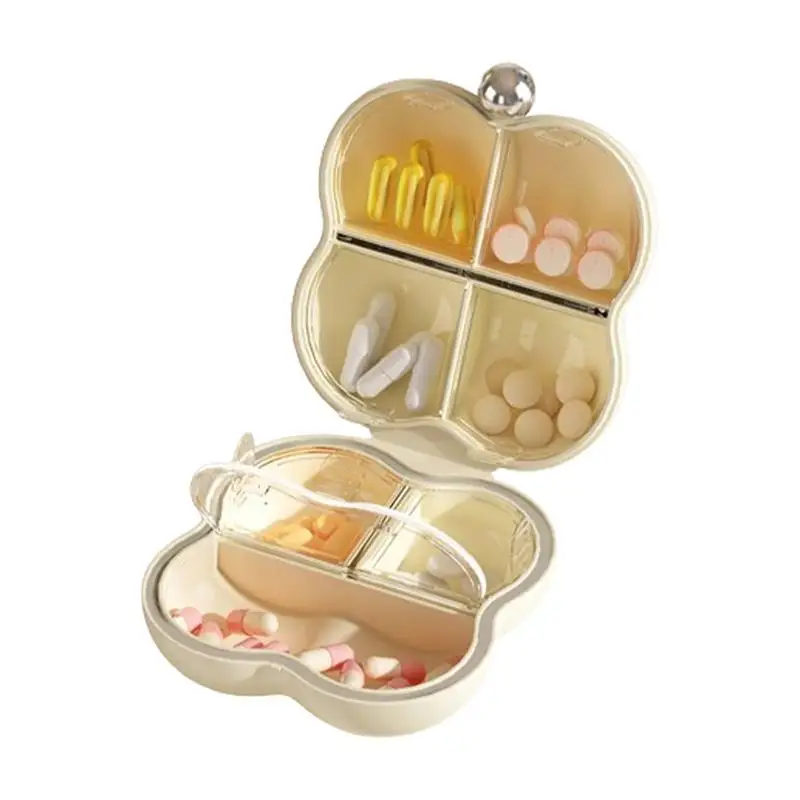 

Portable Travel Mini Small Pill Box Pills Cases Container Storage Tablets 7 Days 7 Grids Organizer For Pills Supplement Medicine