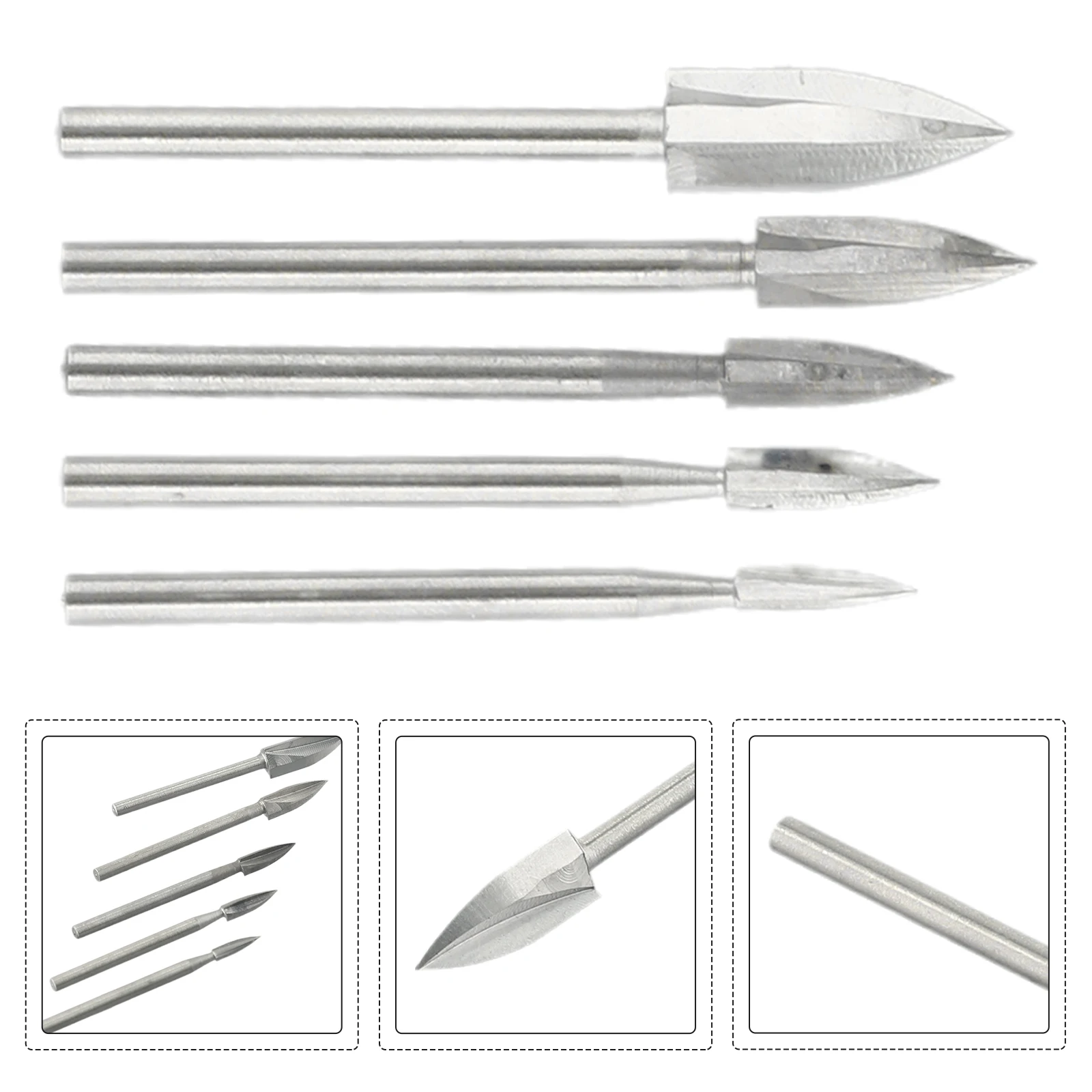 5pcs/lot Wood Carving Drill Bit HSS Engraving Drill Bit Set Solid Carbide Root Milling Grinder Burr Carving Woodworking Tools
5pcs/lot Wood Carving Drill Bit HSS Engraving Drill Bit Set Solid Carbide Root Milling Grinder Burr Carving Woodworking Tools