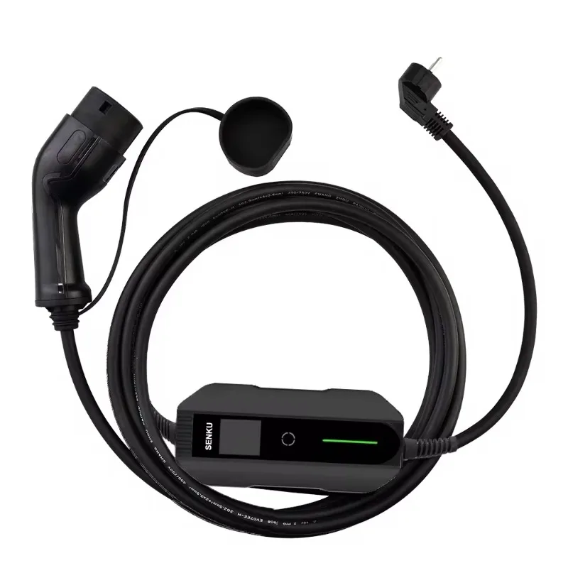 EV Charging Station 8A 10A 13A 16A 24A 32A Current Switchable Electric Vehicle Portable Charger
EV Charging Station 8A 10A 13A 16A 24A 32A Current Switchable Electric Vehicle Portable Charger
