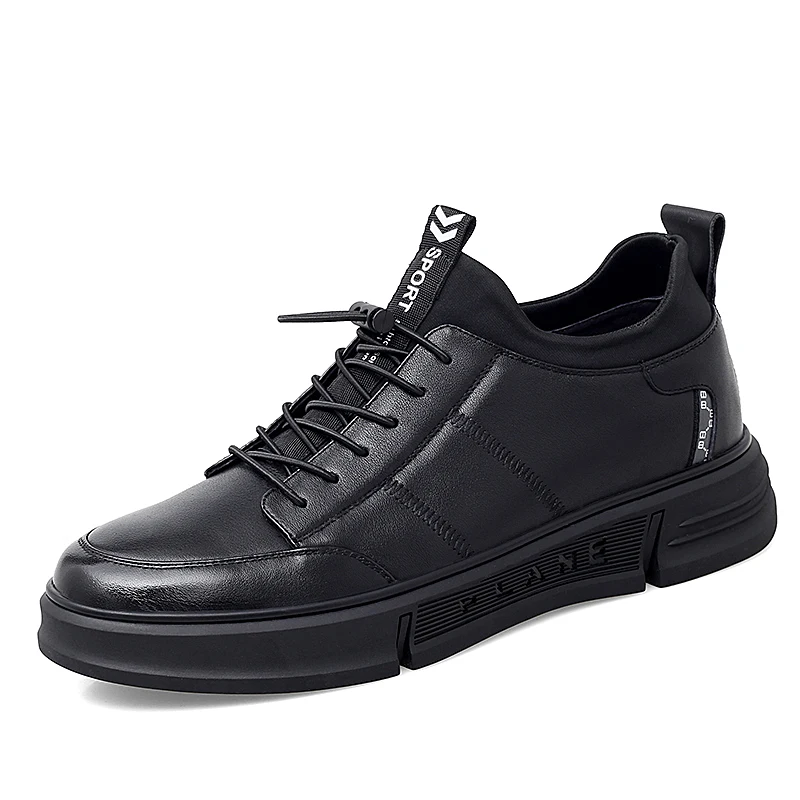 Fashion Men Casual Sneakers Leather Microfiber White Black Vulcanized Shoes Lace Up Sports Footwear Man Free Shipping
Fashion Men Casual Sneakers Leather Microfiber White Black Vulcanized Shoes Lace Up Sports Footwear Man Free Shipping