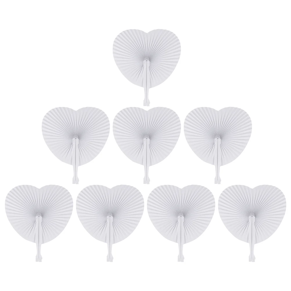 8pcs Wedding Paper Fan Heart Paper Fans Decorative Paper Fans Blank DIY Paper Fans for Gift
8pcs Wedding Paper Fan Heart Paper Fans Decorative Paper Fans Blank DIY Paper Fans for Gift