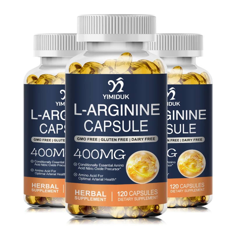 L-Arginine Nitric Oxide Supplement Promotes Muscle Growth, Increases Energy, Enhances Blood Supply, Helps Erect & Enlarge
L-Arginine Nitric Oxide Supplement Promotes Muscle Growth, Increases Energy, Enhances Blood Supply, Helps Erect & Enlarge