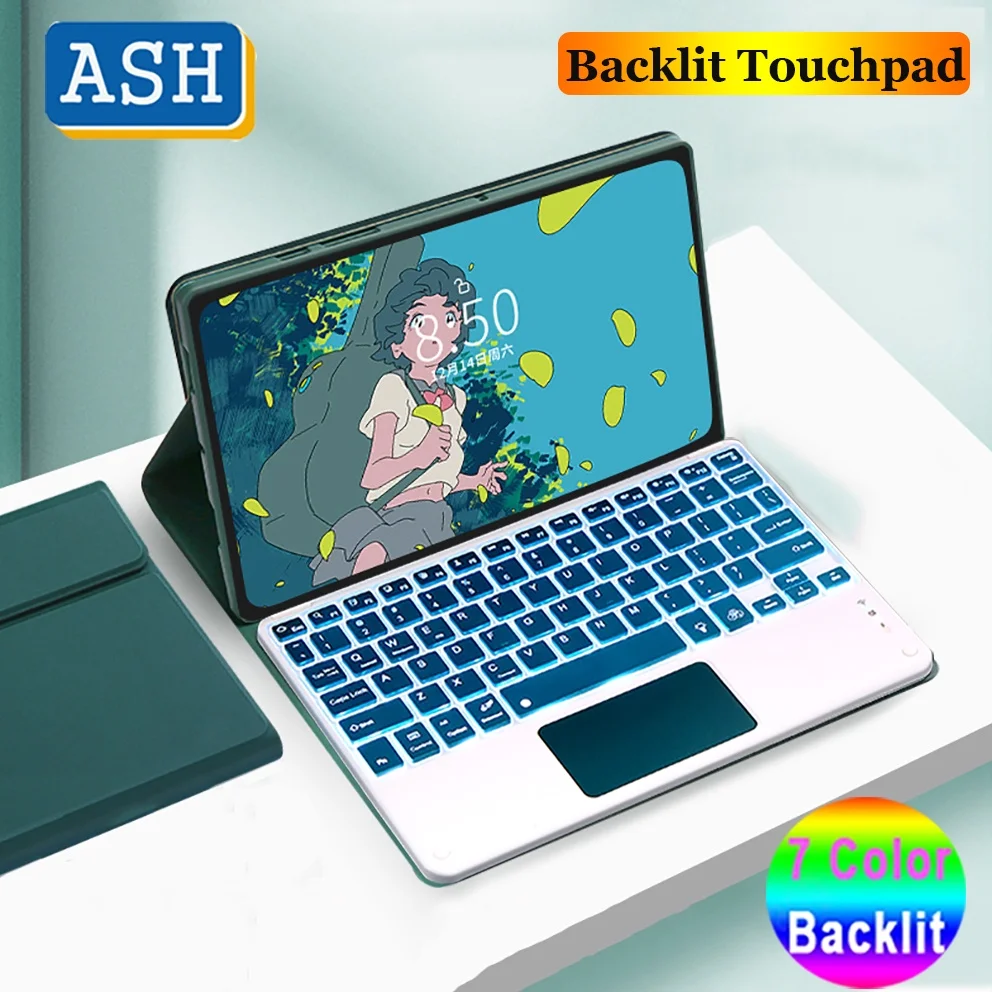 ASH Touchpad Backlit Keyboard Case for Xiaomi Pad 5 Pro 11 Inch Wireless Bluetooth Keyboard Cover For Xiaomi Mi Pad 5 Pro 2021
ASH Touchpad Backlit Keyboard Case for Xiaomi Pad 5 Pro 11 Inch Wireless Bluetooth Keyboard Cover For Xiaomi Mi Pad 5 Pro 2021