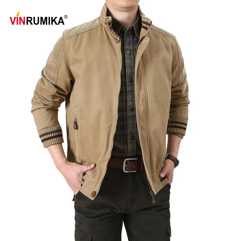 Large Size M-5XL 2023 Spring Autumn Men's Europe Classic Style Casual Brand 100% Cotton Khaki Zipper Jacket Man Army Green Coats
Large Size M-5XL 2023 Spring Autumn Men's Europe Classic Style Casual Brand 100% Cotton Khaki Zipper Jacket Man Army Green Coats