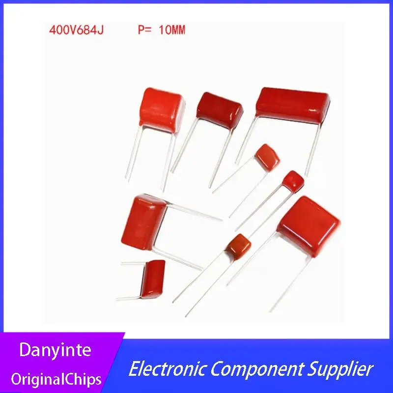 NEW 10PCS 400V684J 0.68UF 680nf Pitch 10MM 400V 684J CBB Polypropylene film capacitor
NEW 10PCS 400V684J 0.68UF 680nf Pitch 10MM 400V 684J CBB Polypropylene film capacitor