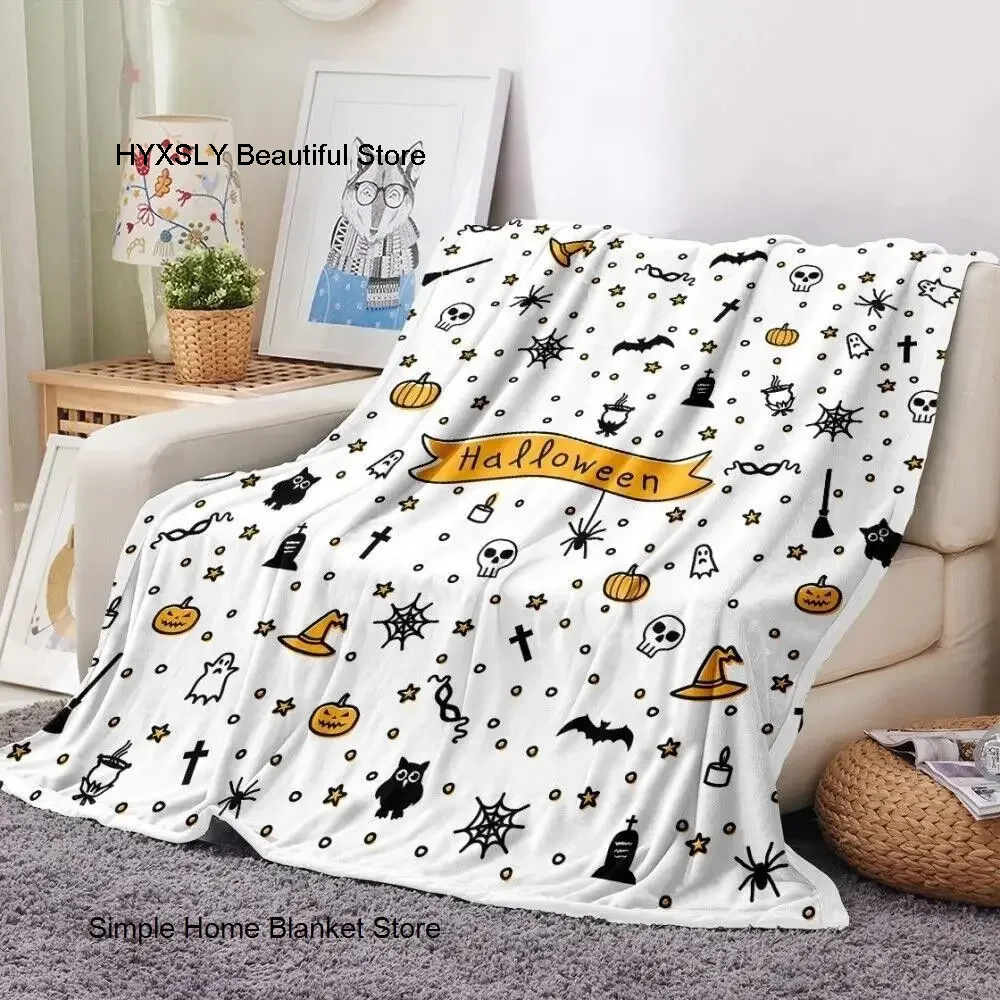 Halloween 3D Pumpkin Ghost Printed Blanket Warm Plush Throw Fuzzy Bedspread Shawl Bed Sofa Flannel Blankets Fluffy Soft Cozy
Halloween 3D Pumpkin Ghost Printed Blanket Warm Plush Throw Fuzzy Bedspread Shawl Bed Sofa Flannel Blankets Fluffy Soft Cozy