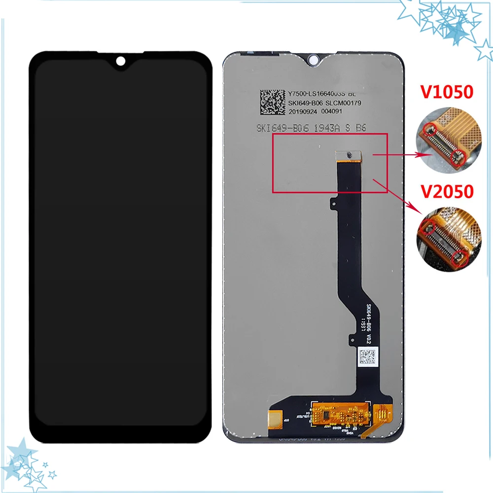 6.49 inch For ZTE Blade 20 Smart V1050 V2050 LCD Display And Touch Screen Digitizer Sensor Assembly For Blade 20 Smart
6.49 inch For ZTE Blade 20 Smart V1050 V2050 LCD Display And Touch Screen Digitizer Sensor Assembly For Blade 20 Smart