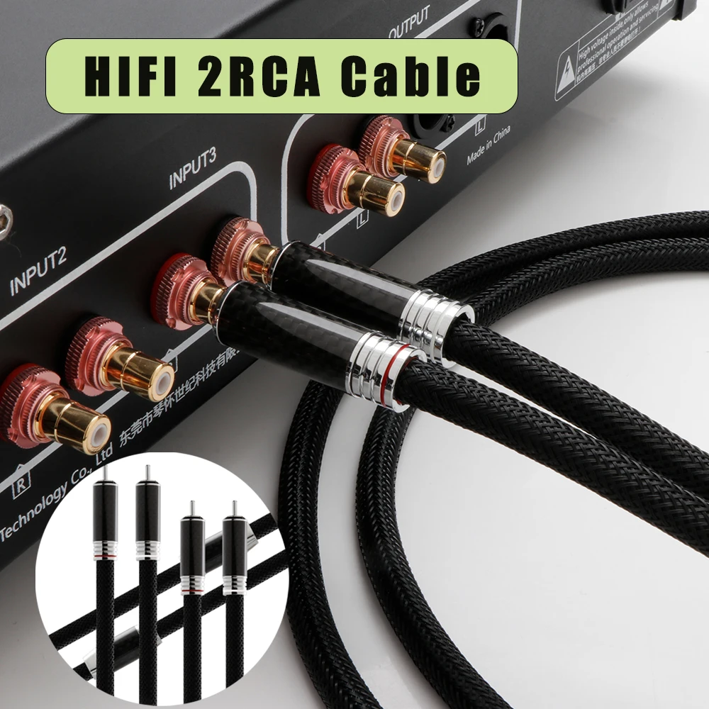 Пара RCA-кабелей 15AWG OCC 2RCA Штекерный аудиокабель 1,5 квадратный черный углеродное волокно магнитное кольцо экранирование линия усилитель CD
Пара RCA-кабелей 15AWG OCC 2RCA Штекерный аудиокабель 1,5 квадратный черный углеродное волокно магнитное кольцо экранирование линия усилитель CD