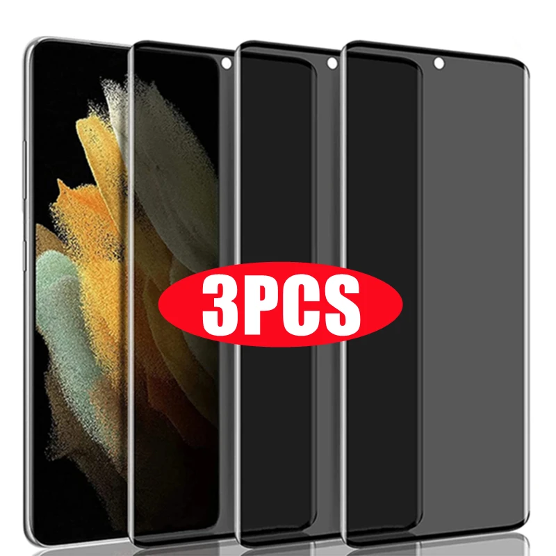 

3Pcs Matte Ceramic Privacy Screen Protector for Samsung S23 S21 S22 S24 Ultra S20 FE S10 Plus Galaxy Note 20 Ultra Anti-spy Film