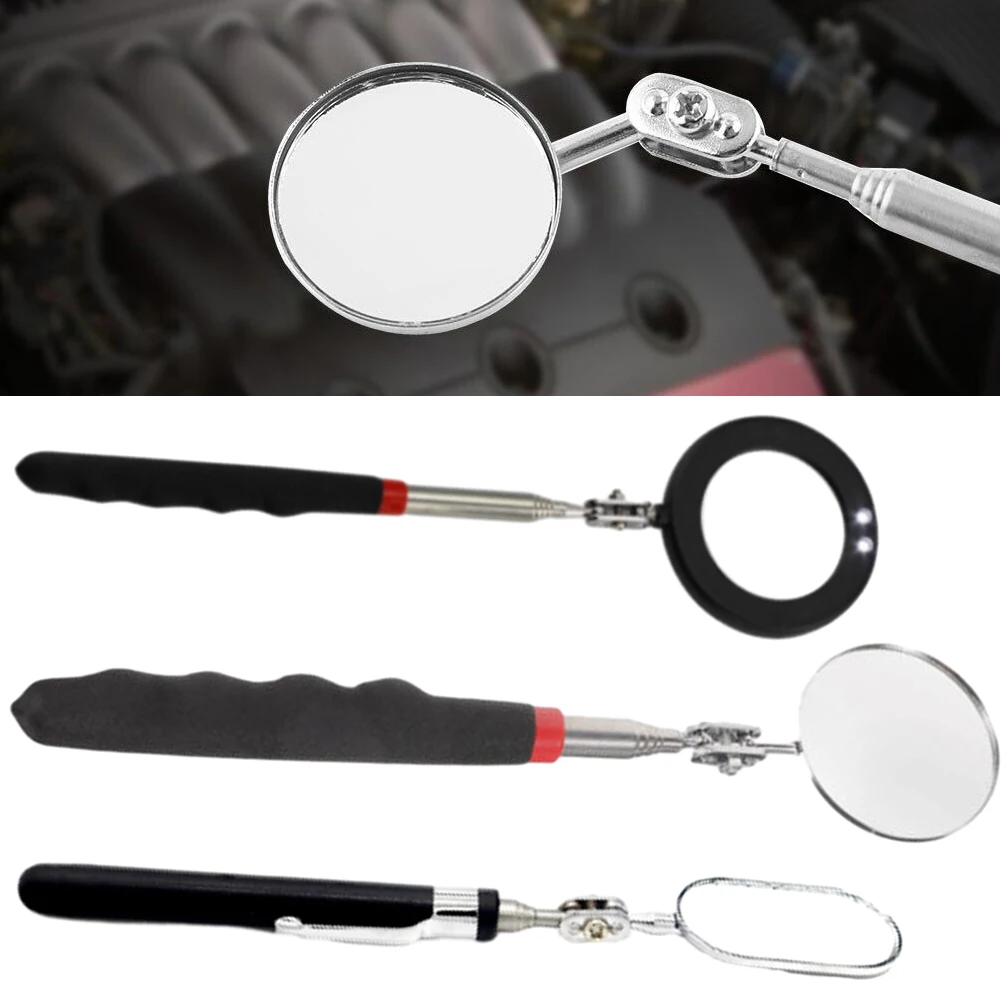 1pc Universal Extending Inspection Mirror Telescopic Swivel 360° Car Mechanic Folding Tool Stainless Steel Silver Repair Tools
1pc Universal Extending Inspection Mirror Telescopic Swivel 360° Car Mechanic Folding Tool Stainless Steel Silver Repair Tools