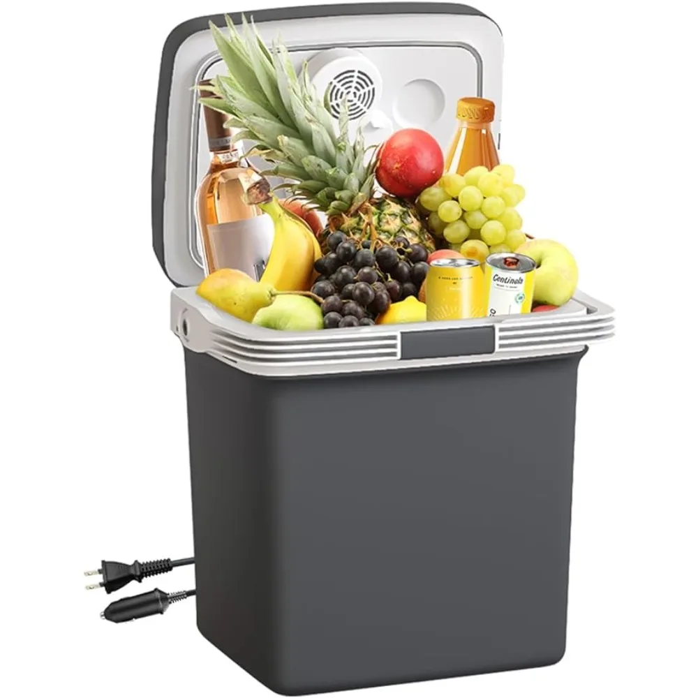 Electric Cooler & Warmer 28 Quart/26L, 12V Car Coolers for Travel Plug in, Electric Coolers for Vehicles & Truck with AC/DC
Electric Cooler & Warmer 28 Quart/26L, 12V Car Coolers for Travel Plug in, Electric Coolers for Vehicles & Truck with AC/DC