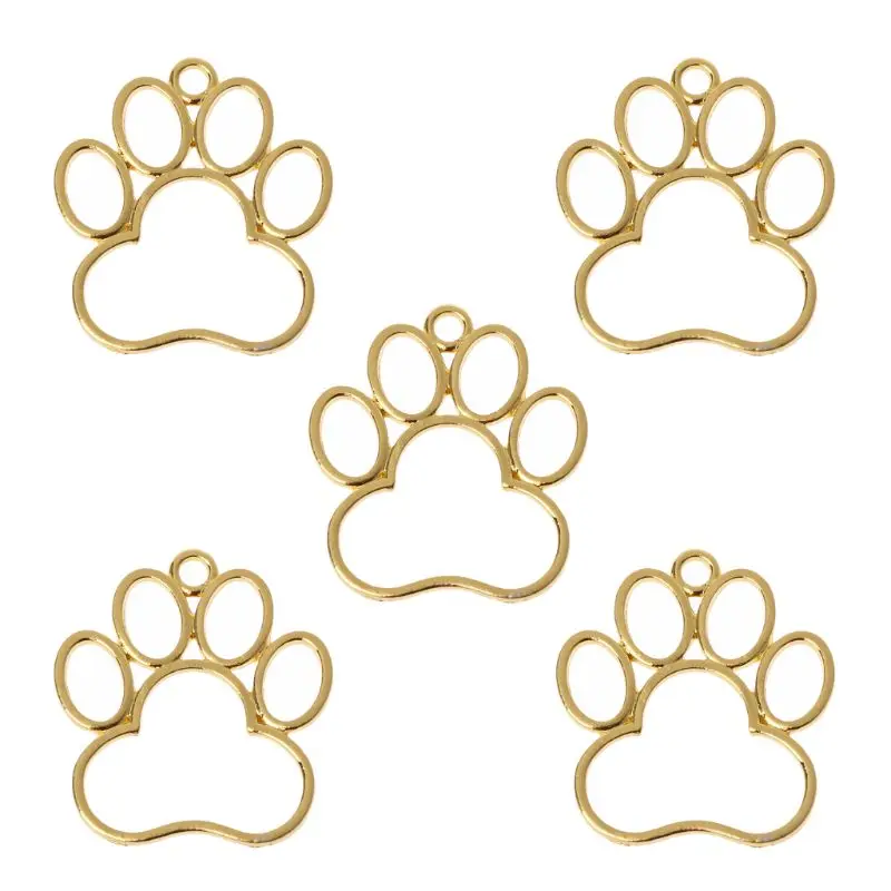 5Pcs Hollow Dog Footprint Frame Подвеска Кабошон Базовая установка для ключевой рамки
5Pcs Hollow Dog Footprint Frame Подвеска Кабошон Базовая установка для ключевой рамки