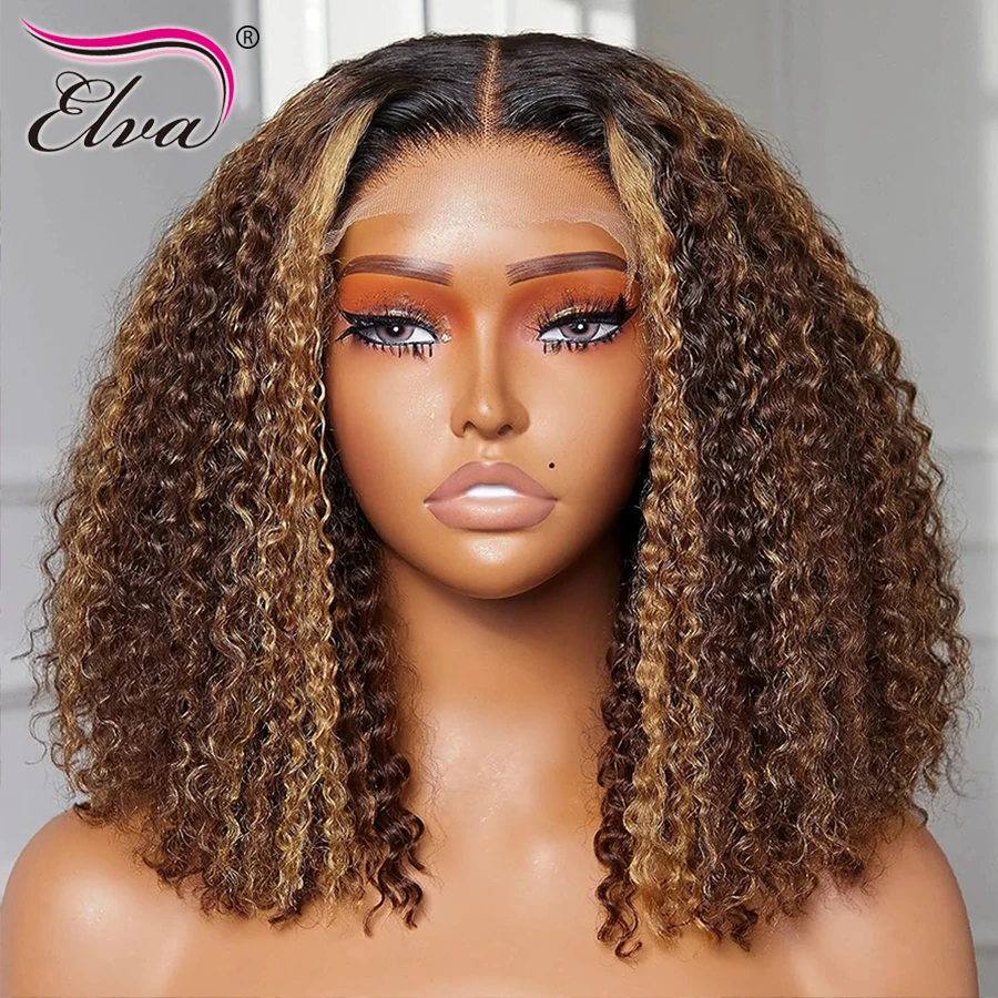 Elva Highlight Wig Human Hair Ready To Wear 13x6 hd Lace Front Wig Curly Colored hd 360 Full Lace Frontal Wig Brazilian Hair Bob
Elva Highlight Wig Human Hair Ready To Wear 13x6 hd Lace Front Wig Curly Colored hd 360 Full Lace Frontal Wig Brazilian Hair Bob