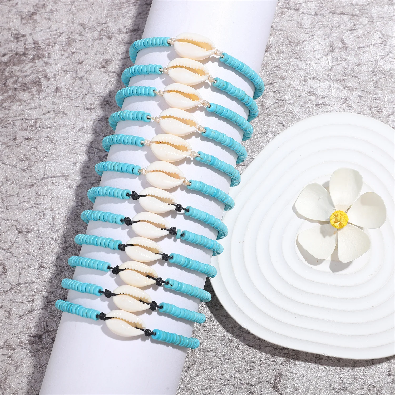 12pcs Trendy Shell Beach Jewelry Women's Hand Bracelets Handmade Chain Bangles Accessories Friendship Wristband Anklet Wholesale
12pcs Trendy Shell Beach Jewelry Women's Hand Bracelets Handmade Chain Bangles Accessories Friendship Wristband Anklet Wholesale