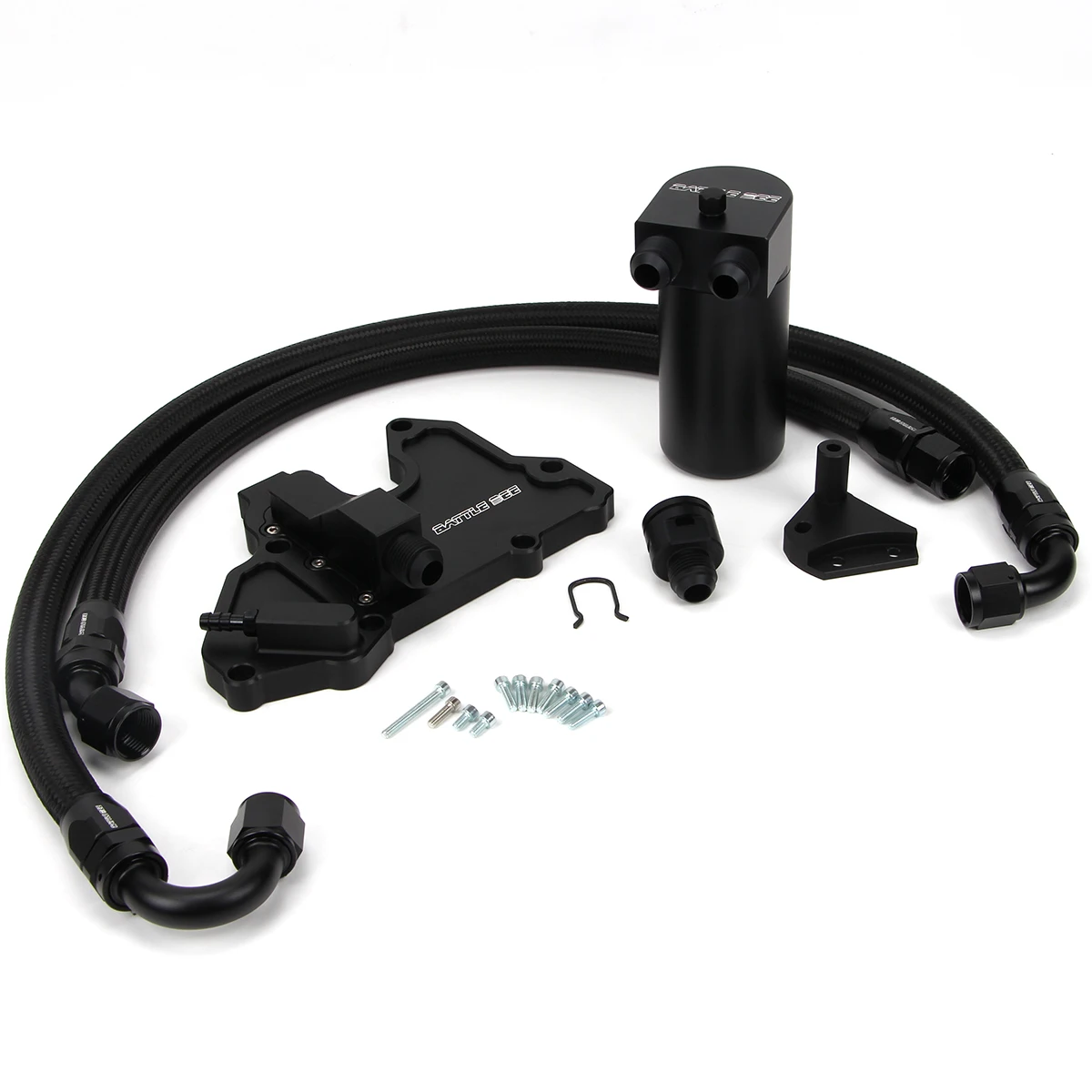 Aluminum Oil Dipstick Hole Breathable Kettle For EA888 gen3 Engine 1.8 2.0T Golf MK7 Car Baffled Oil Catch Can Reservoir Tank
Aluminum Oil Dipstick Hole Breathable Kettle For EA888 gen3 Engine 1.8 2.0T Golf MK7 Car Baffled Oil Catch Can Reservoir Tank