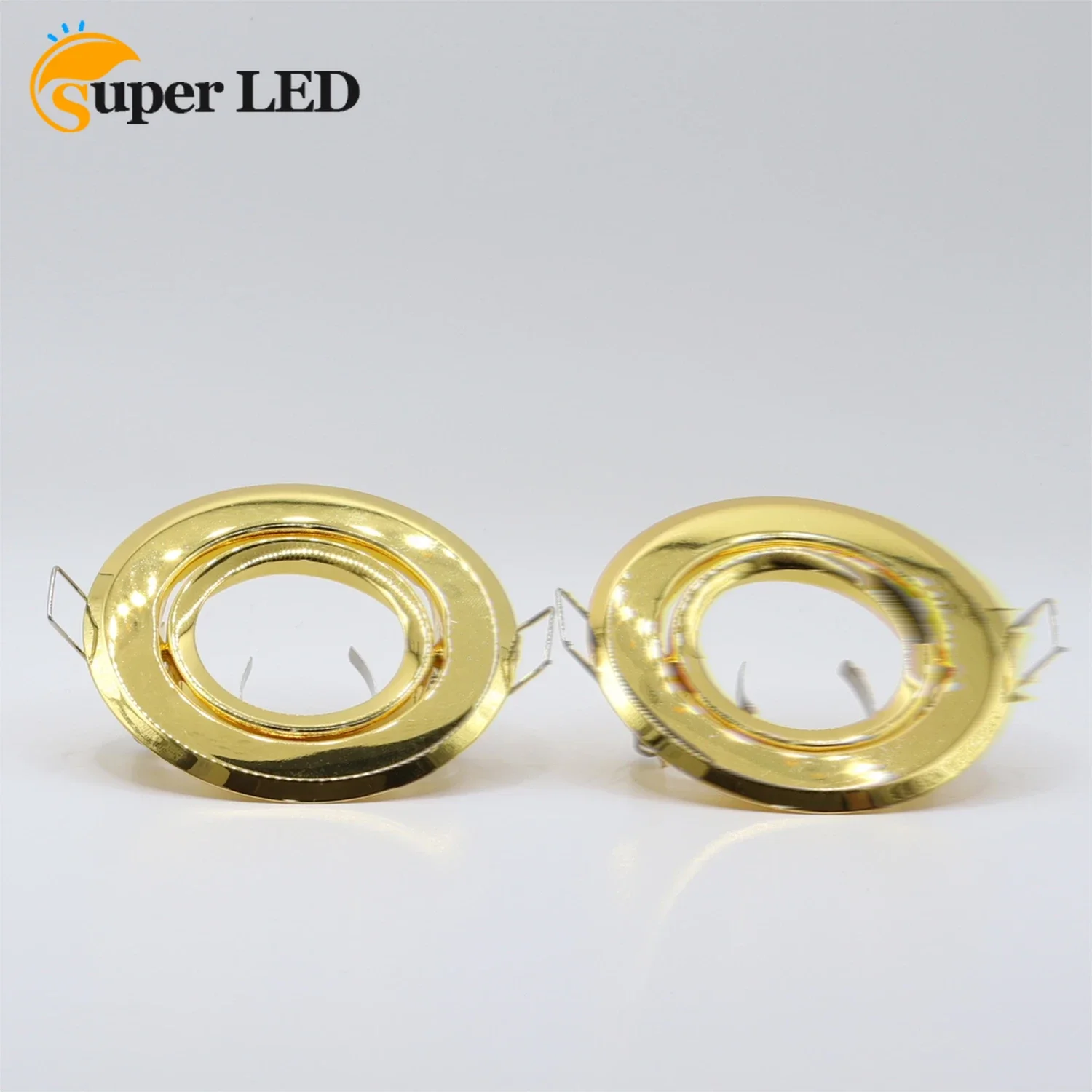 

Flush Spring Mount Recessed GU10 MR16 GU5,3 LED Dome Down Light Retro Fit Lamp FrameCut Hole 62mm