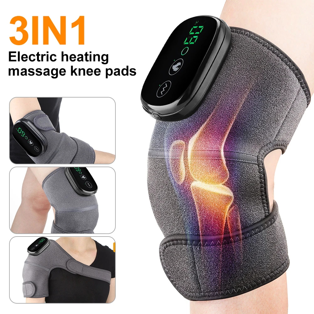 Electric Heated Knee Vibrating Massager Knee Heating Pad Arthritis Pain Relief Knee Pads Suitable for Winter Cycling Accessories
Electric Heated Knee Vibrating Massager Knee Heating Pad Arthritis Pain Relief Knee Pads Suitable for Winter Cycling Accessories