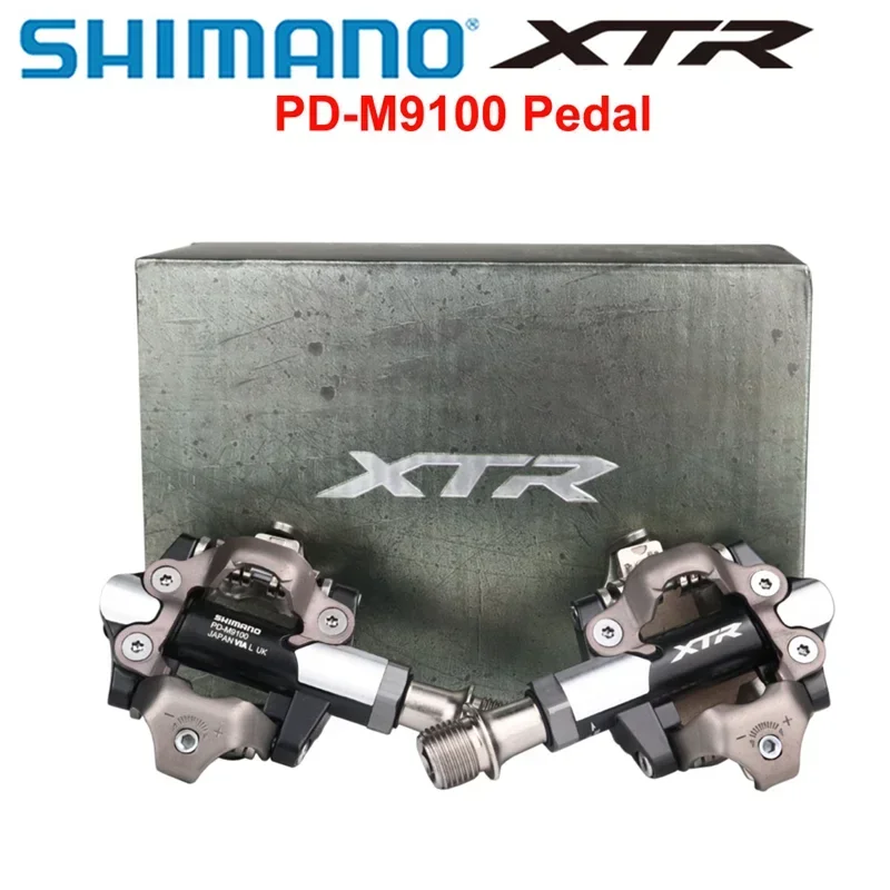 SHIMANO XTR PD M9100 MTB mountain bike bicycle pedals cycle self-locking lock pedal deore XTR pedals with SM-SH51 SM-SH56
SHIMANO XTR PD M9100 MTB mountain bike bicycle pedals cycle self-locking lock pedal deore XTR pedals with SM-SH51 SM-SH56