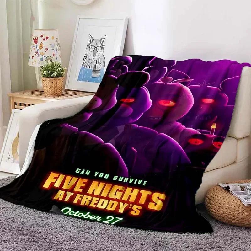 Freddy Movie Blanket Horror Game FNAF Throw BlanketCartoon Sand Blanket Children's Bedroom Living RoomDecorative BlanketFan Gift
Freddy Movie Blanket Horror Game FNAF Throw BlanketCartoon Sand Blanket Children's Bedroom Living RoomDecorative BlanketFan Gift