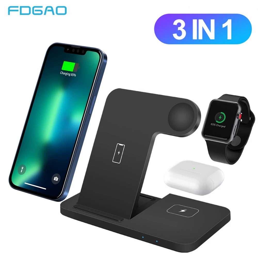Беспроводное зарядное устройство 20 Вт, подставка для Apple Watch 7 Airpods Pro 3 в 1, док-станция для быстрой зарядки для iPhone 14 13 12 11 XS 8 iWatch
Беспроводное зарядное устройство 20 Вт, подставка для Apple Watch 7 Airpods Pro 3 в 1, док-станция для быстрой зарядки для iPhone 14 13 12 11 XS 8 iWatch