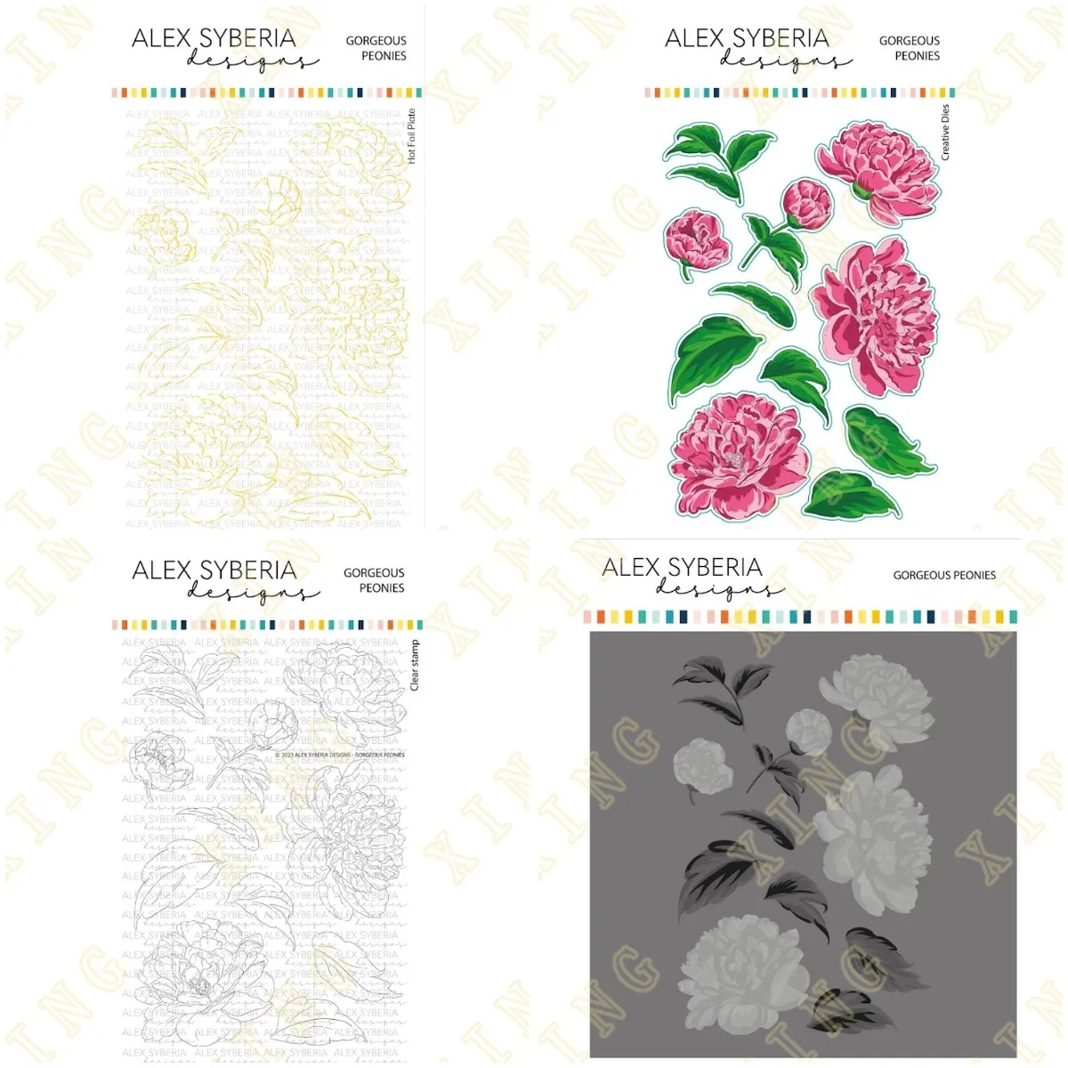 Metal Cutting Dies Stamps Stencil Hot Foil Scrapbook Diary Decoration Embossing Template Diy Greeting Card Gorgeous Peonies New
Metal Cutting Dies Stamps Stencil Hot Foil Scrapbook Diary Decoration Embossing Template Diy Greeting Card Gorgeous Peonies New