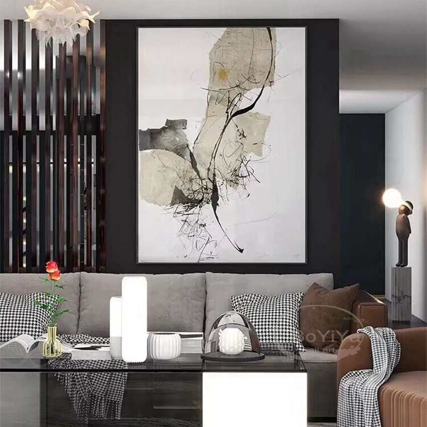 Nordic Modern Abstract Art Painting Pure Handmade Oil Painting For Home Decoration Bedroom Dining Room Living Room Sofa Mural
Nordic Modern Abstract Art Painting Pure Handmade Oil Painting For Home Decoration Bedroom Dining Room Living Room Sofa Mural