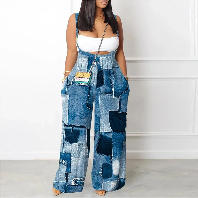 2023 New Casual Jumpsuits For Women Fashion Plain Pocket Design Asymmetrical Neck Sleeveless Wide Leg Suspender Elegant Jumpsuit
2023 New Casual Jumpsuits For Women Fashion Plain Pocket Design Asymmetrical Neck Sleeveless Wide Leg Suspender Elegant Jumpsuit