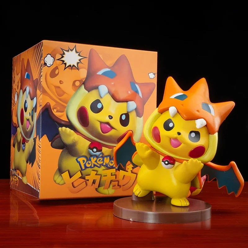 TomeiPokemon Pokemon Pikachu COS Fire-breathing dragon hand-made ornaments gift animation surrounding dolls children's toy gifts
TomeiPokemon Pokemon Pikachu COS Fire-breathing dragon hand-made ornaments gift animation surrounding dolls children's toy gifts