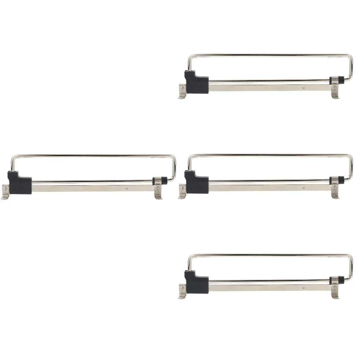 4 Sets Telescopic Clothes Rail Wardrobe Organizer Wall Mounted Clothing Rack Bracket Plastic Child Shelf
4 Sets Telescopic Clothes Rail Wardrobe Organizer Wall Mounted Clothing Rack Bracket Plastic Child Shelf